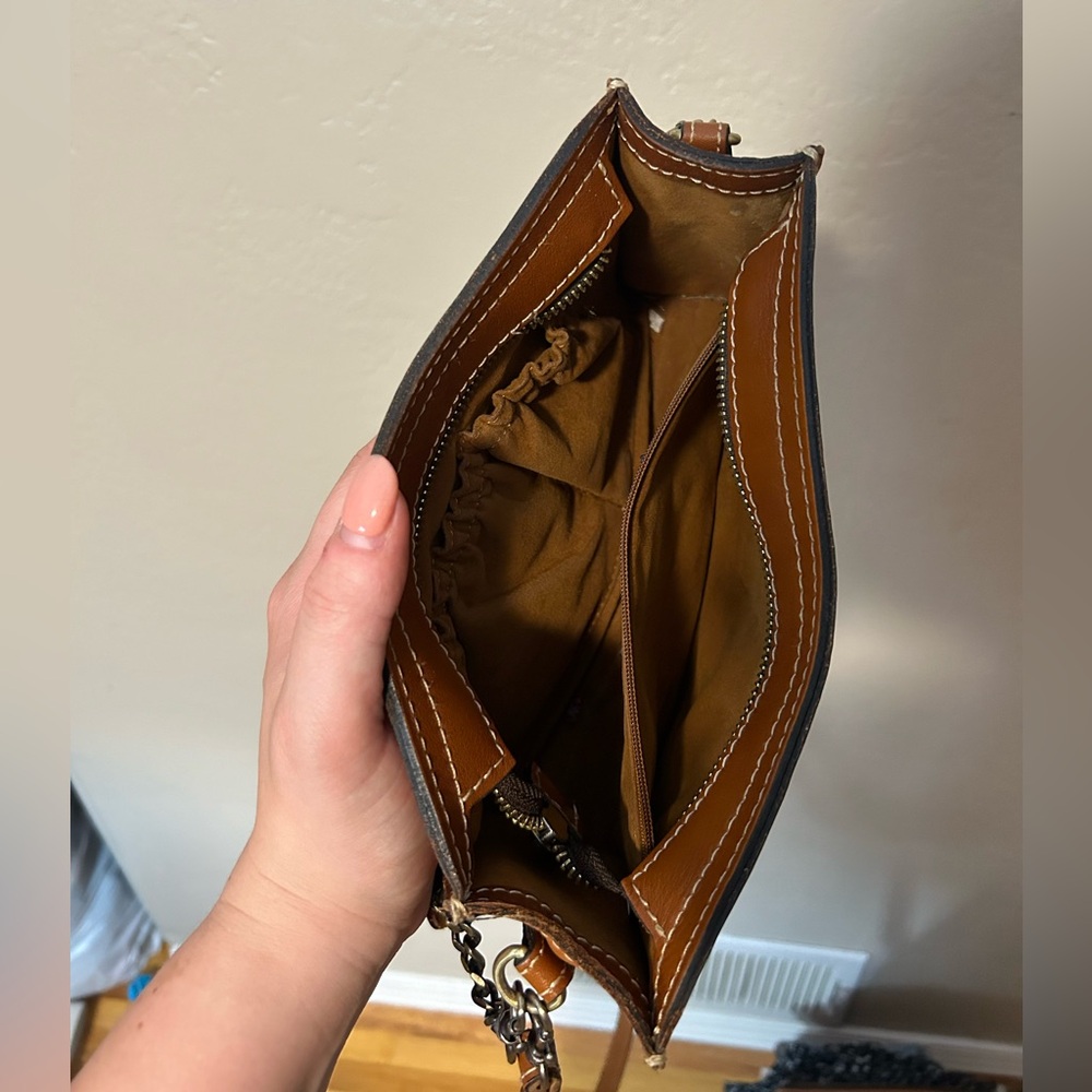 Patricia Nash Brown Leather Bag